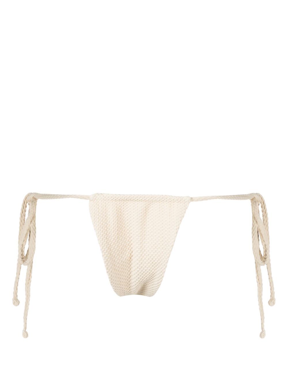 Frankies Bikinis Bikinislip met print - Beige