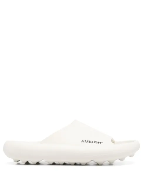 AMBUSH logo-print chunky slides