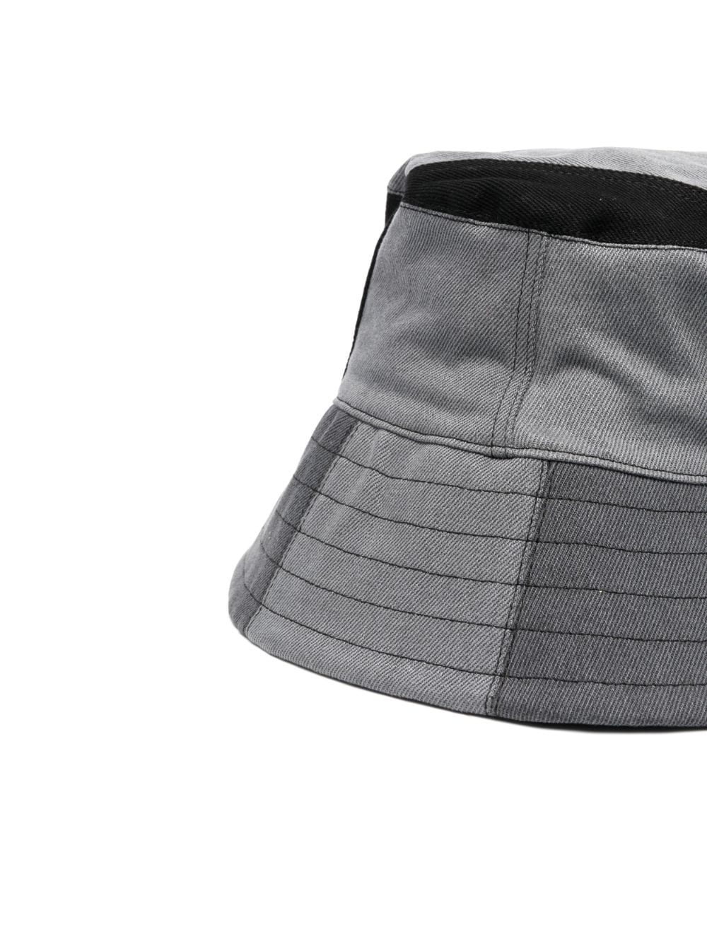 Shop Ambush Patchwork-design Bucket Hat In Schwarz