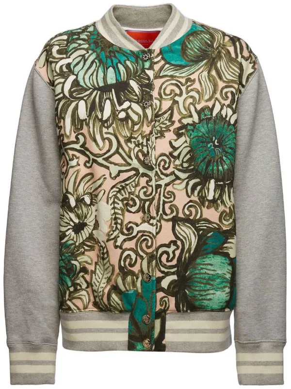 La DoubleJ Harvey Anemone Bomber Jacket in Green
