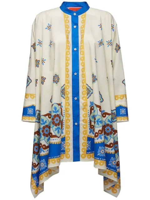 La DoubleJ vestido corto Foulard 