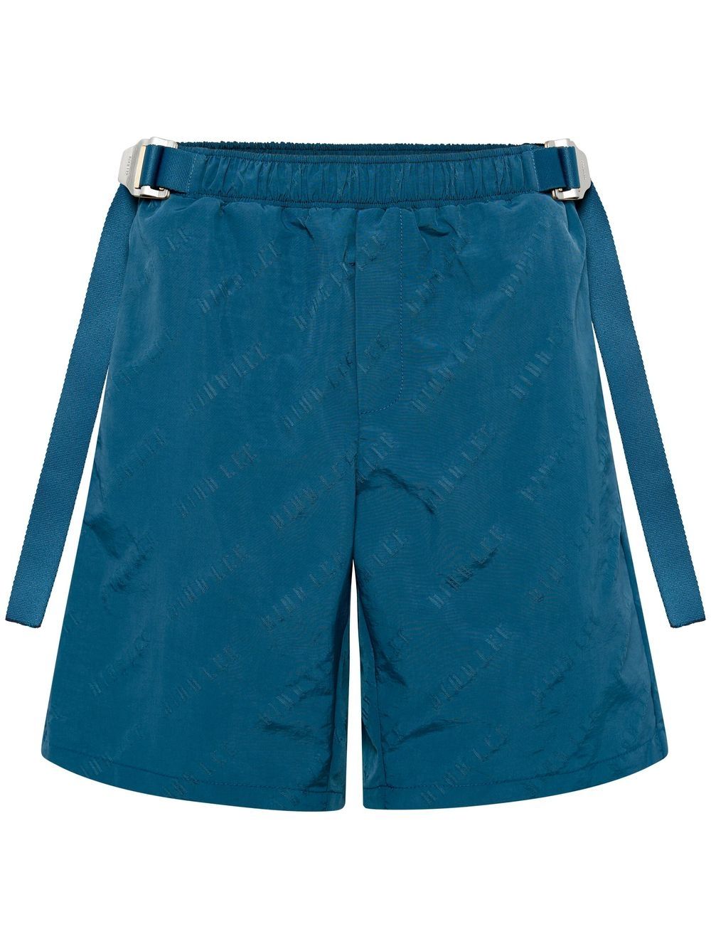 Dion Lee Buckle-waist Board Shorts In Blue