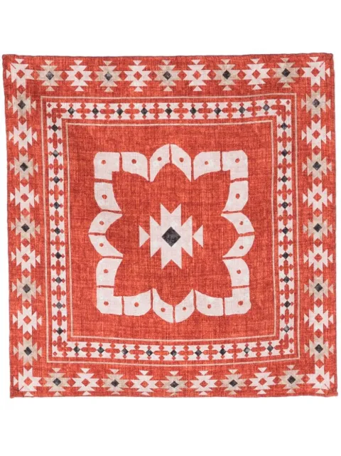 Brunello Cucinelli graphic-print pocket square