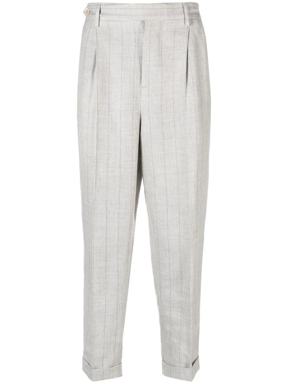 

Brunello Cucinelli cropped tailored trousers - Grey