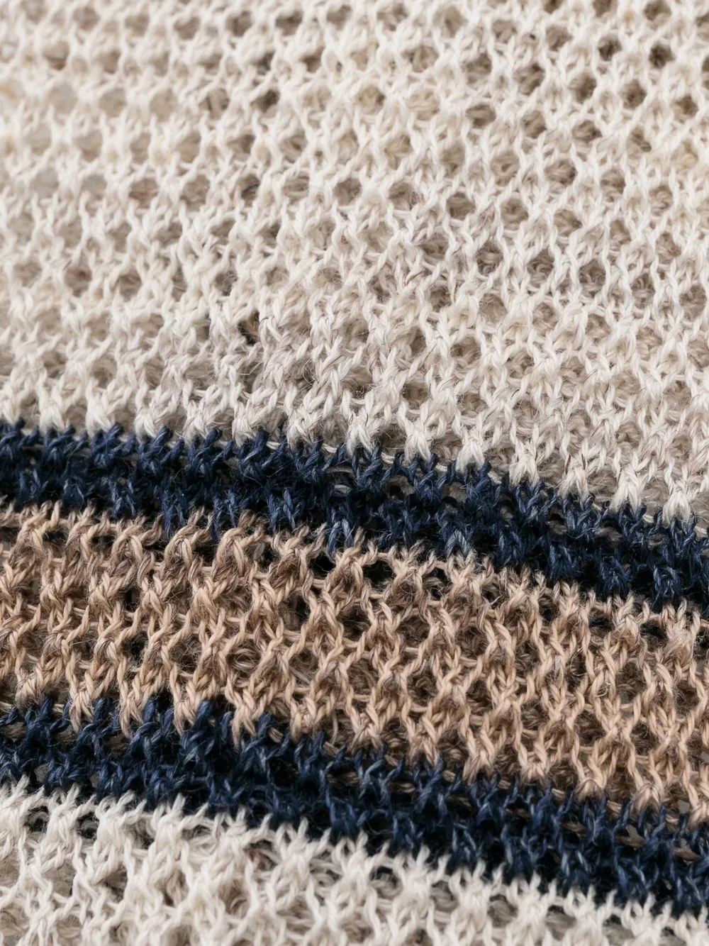 Brunello Cucinelli Opengebreide sjaal - Beige