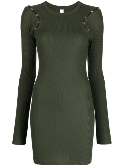 Dion Lee vestido Hook & Eye
