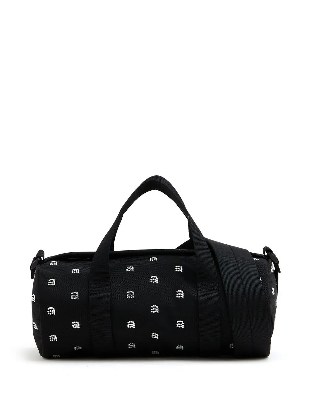

Alexander Wang all-over logo pattern crossbody bag - Black