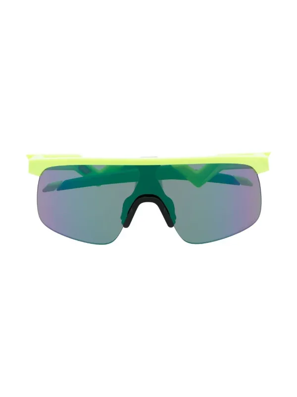 Oakley Oversized Mirrored Glasses Farfetch