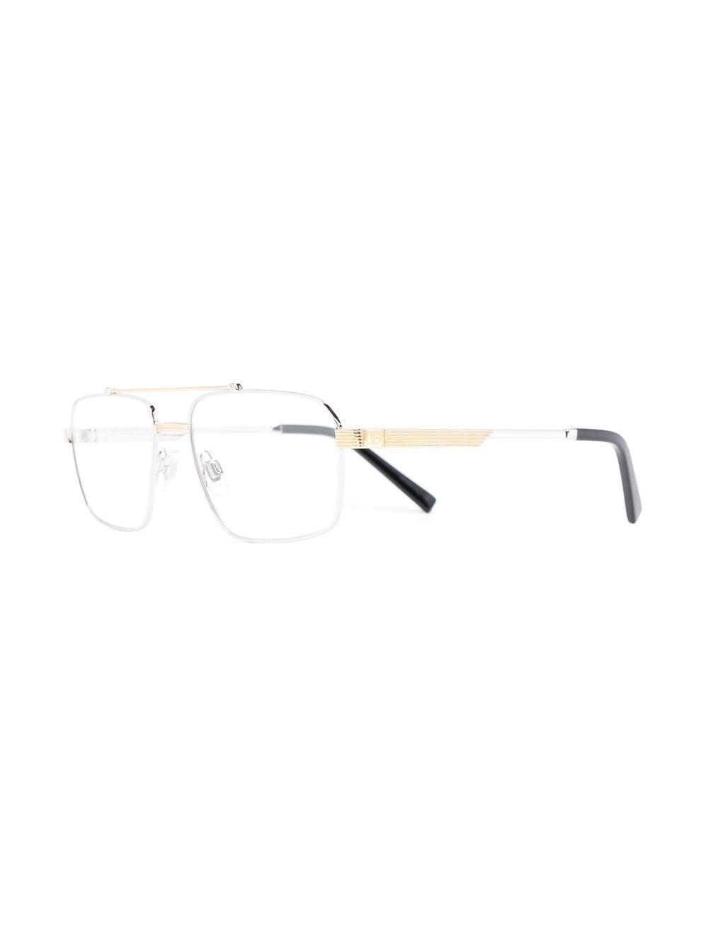 Dolce & Gabbana Eyewear Bril met vierkant montuur - Zilver