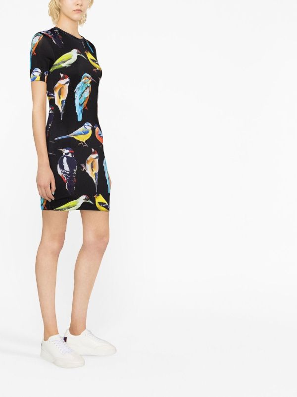 Stella McCartney Shirt with motif of birds, Men's Clothing