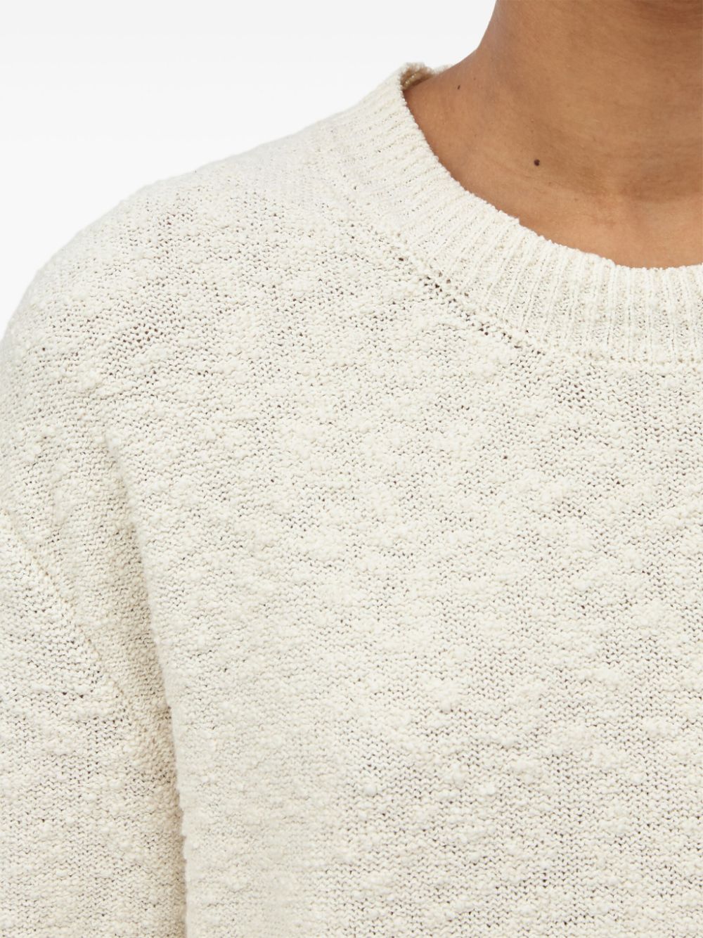 Maison Margiela Nostalgic boucle-knit jumper Women