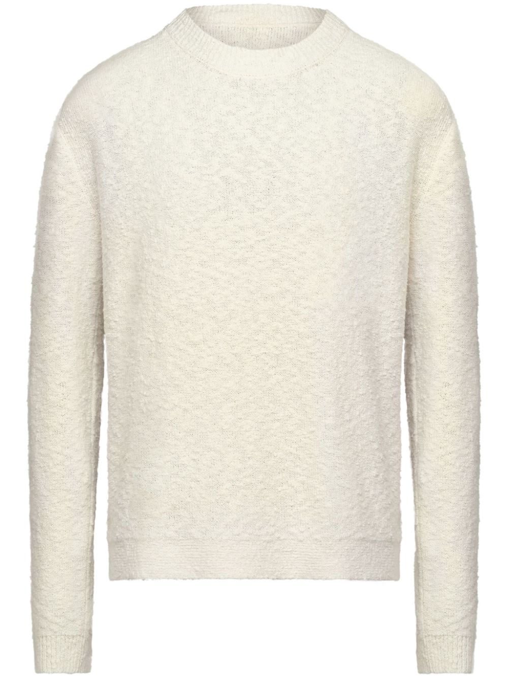 Nostalgic boucle knit jumper