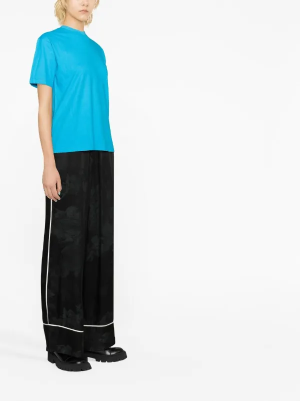 Off-White オフホワイト Diagストライプ Tシャツ | ブルー