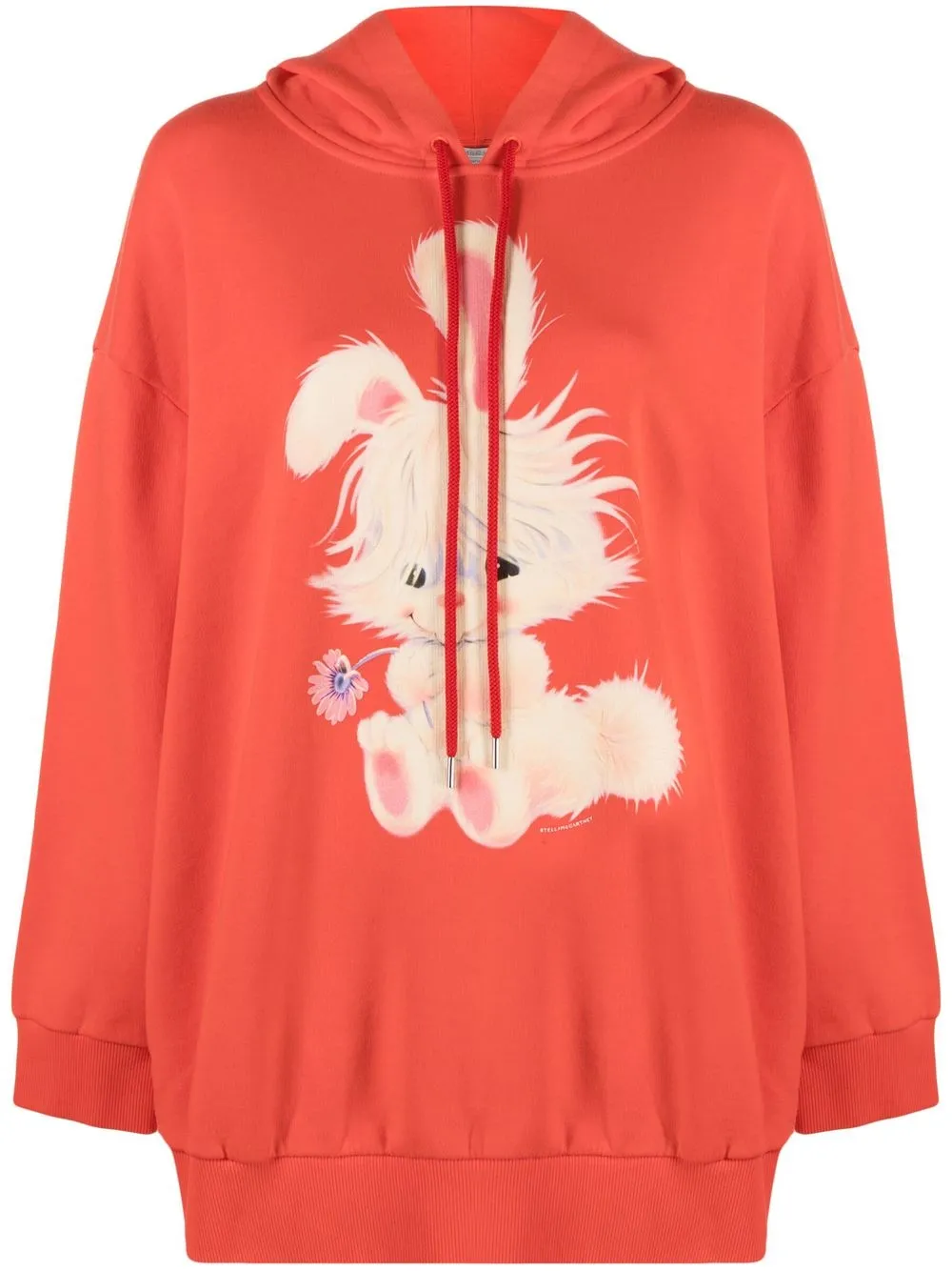 

Stella McCartney Lunar New Year jersey hoodie - Red