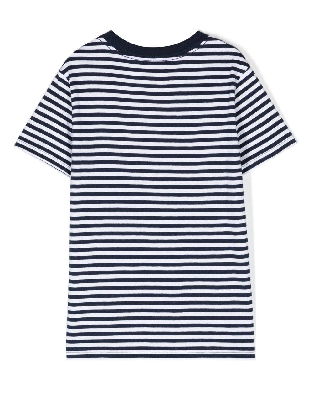 Ralph Lauren Kids Gestreept T-shirt - Blauw