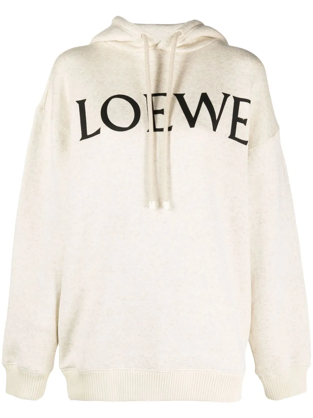 LOEWE LOGO印花棉连帽衫