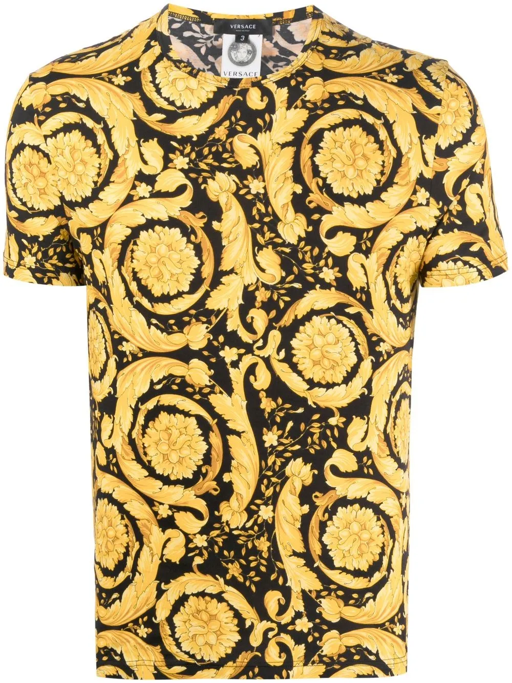 

Versace baroque-print T-shirt - Yellow
