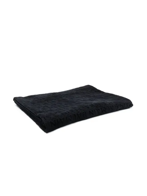 Balmain Kids 150cmx96cm logo-print towel
