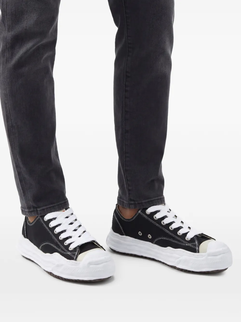 Maison MIHARA YASUHIRO Hank low-top Sneakers | Black | FARFETCH ZA