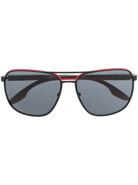 Prada Eyewear lentes de sol con armazón estilo piloto