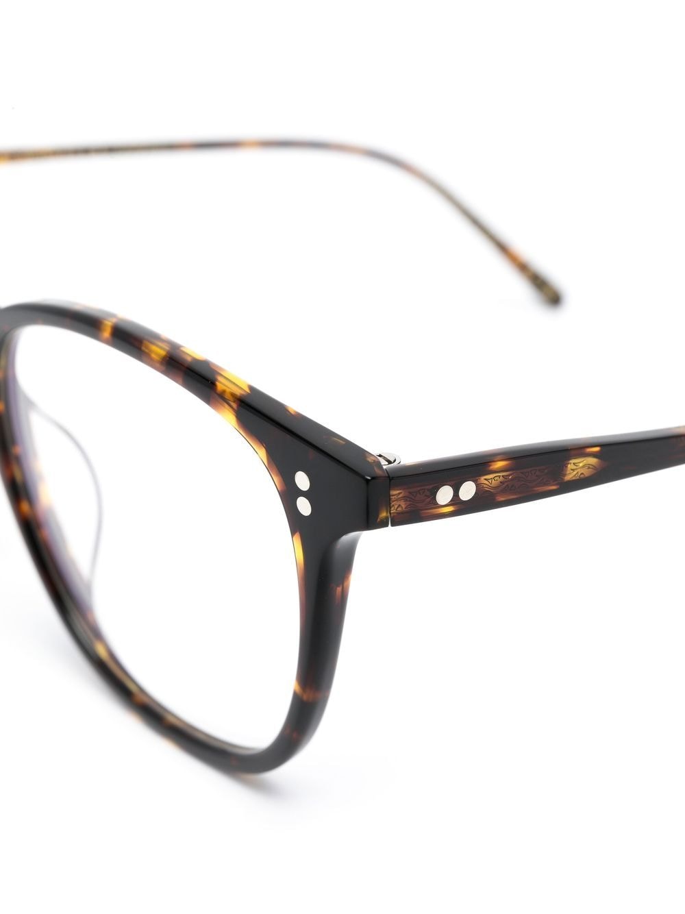 Shop Oliver Peoples Tortoiseshell-frame Glasses In Brown