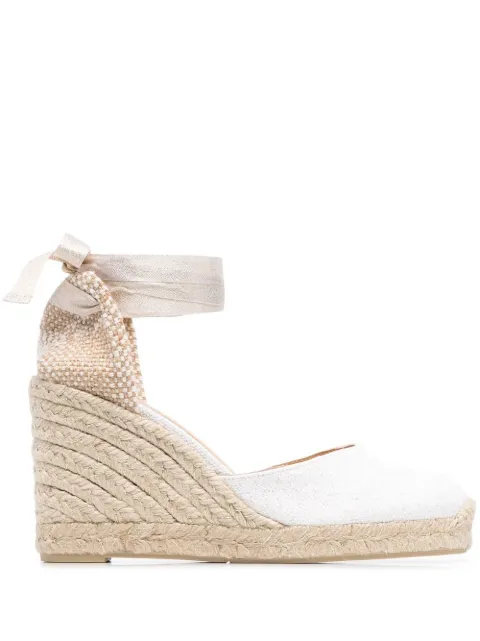 Castañer 90mm Carina wedge espadrilles