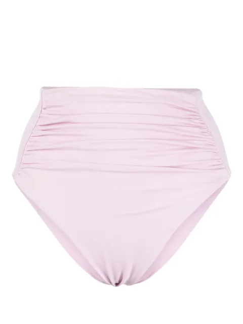 Self-Portrait bikini bottom con tiro alto