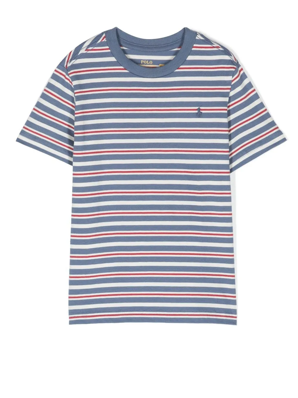 

Ralph Lauren Kids striped cotton T-shirt - Blue