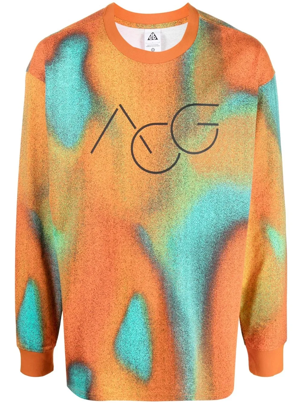 

Nike ACG tie-dye print T-shirt - Orange