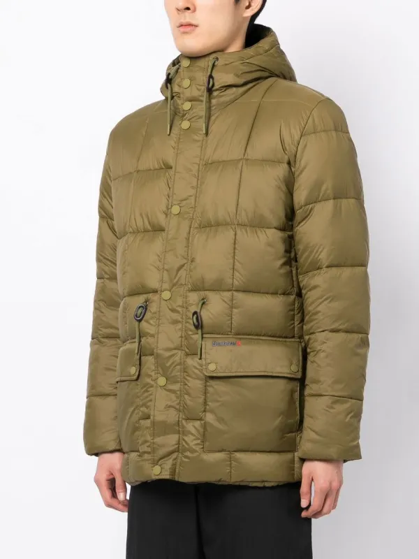 Barbour Fell Baffle Quilted Jacket - Farfetch