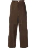 AMBUSH straight-leg corduroy trousers - Brown