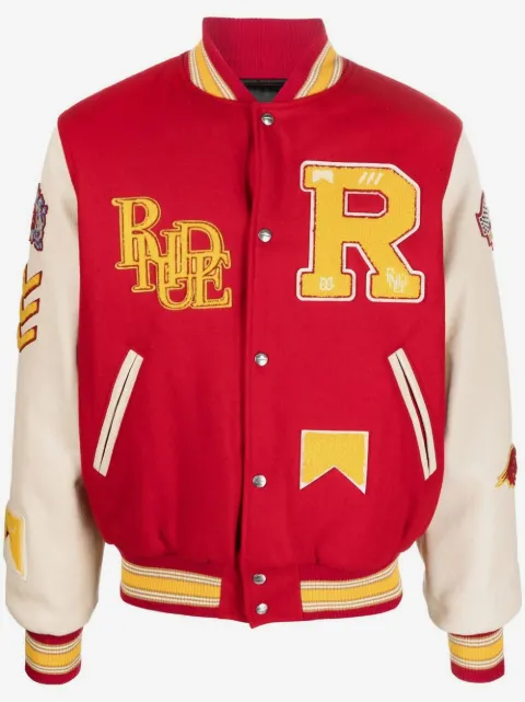 RHUDE Bull Market varsity jacket