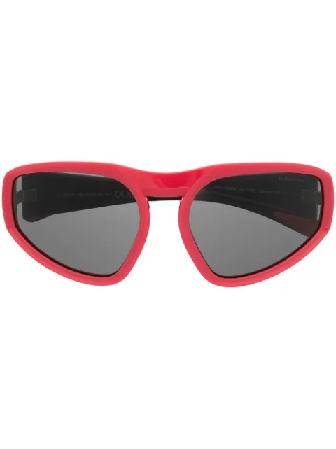 Moncler Eyewear lentes de sol con armazón geométrica