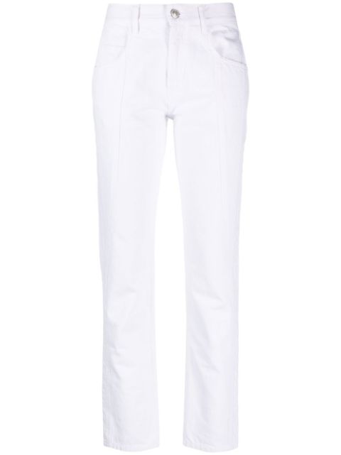 ISABEL MARANT mid-rise straight-leg jeans Women