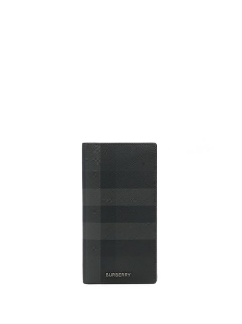 Burberry bi-fold check-print wallet Men