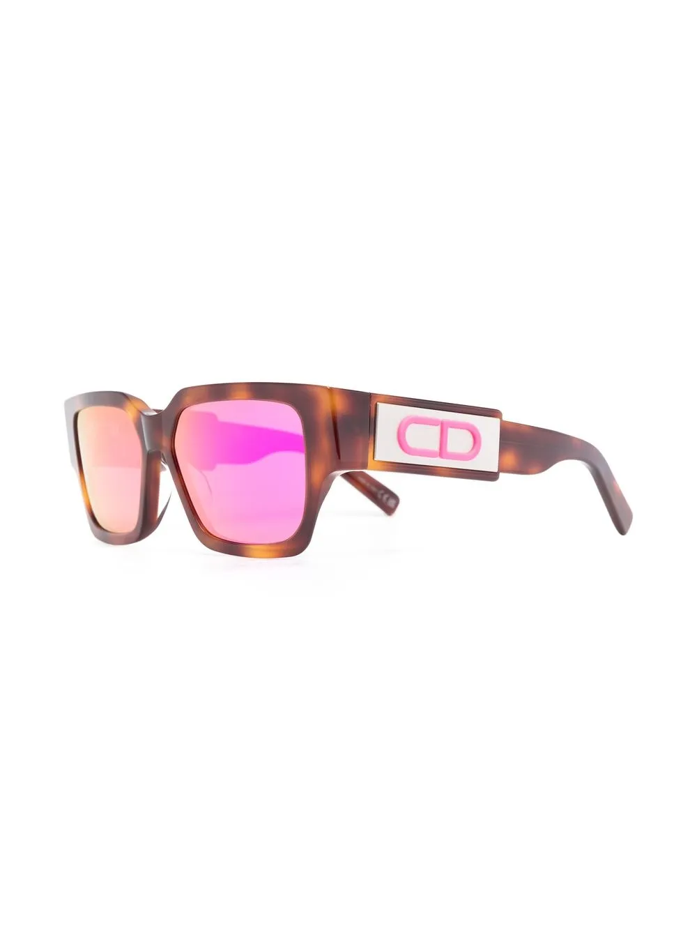 Dior Eyewear Zonnebril met kleurverloop - Bruin