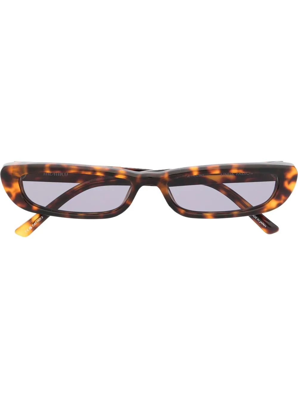 

Linda Farrow tortoiseshell-frame sunglasses - Brown