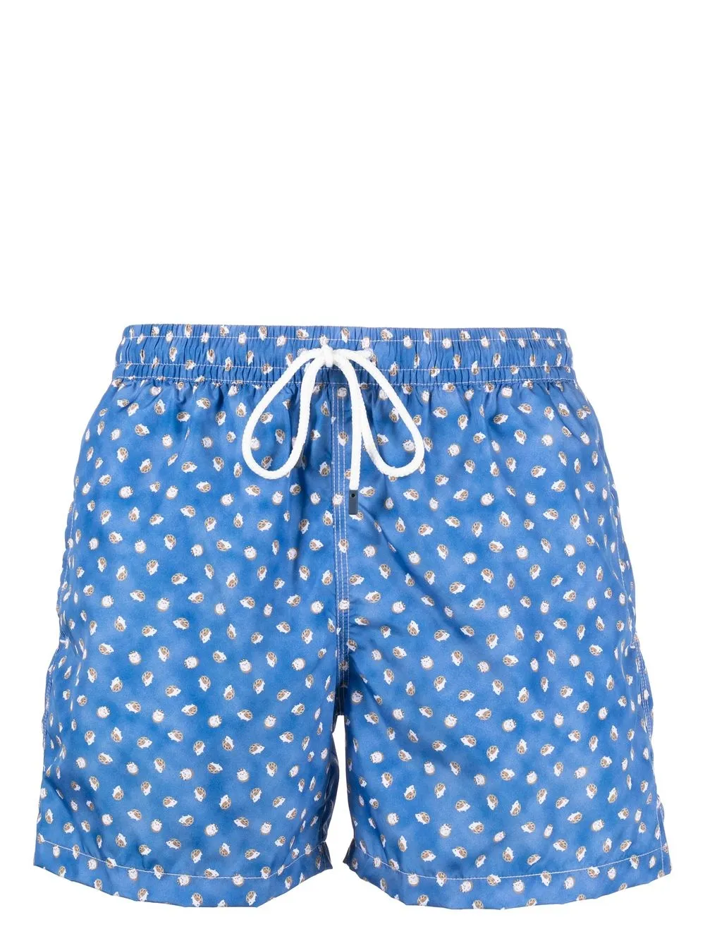 

Fedeli hedgehog-print swim shorts - Blue