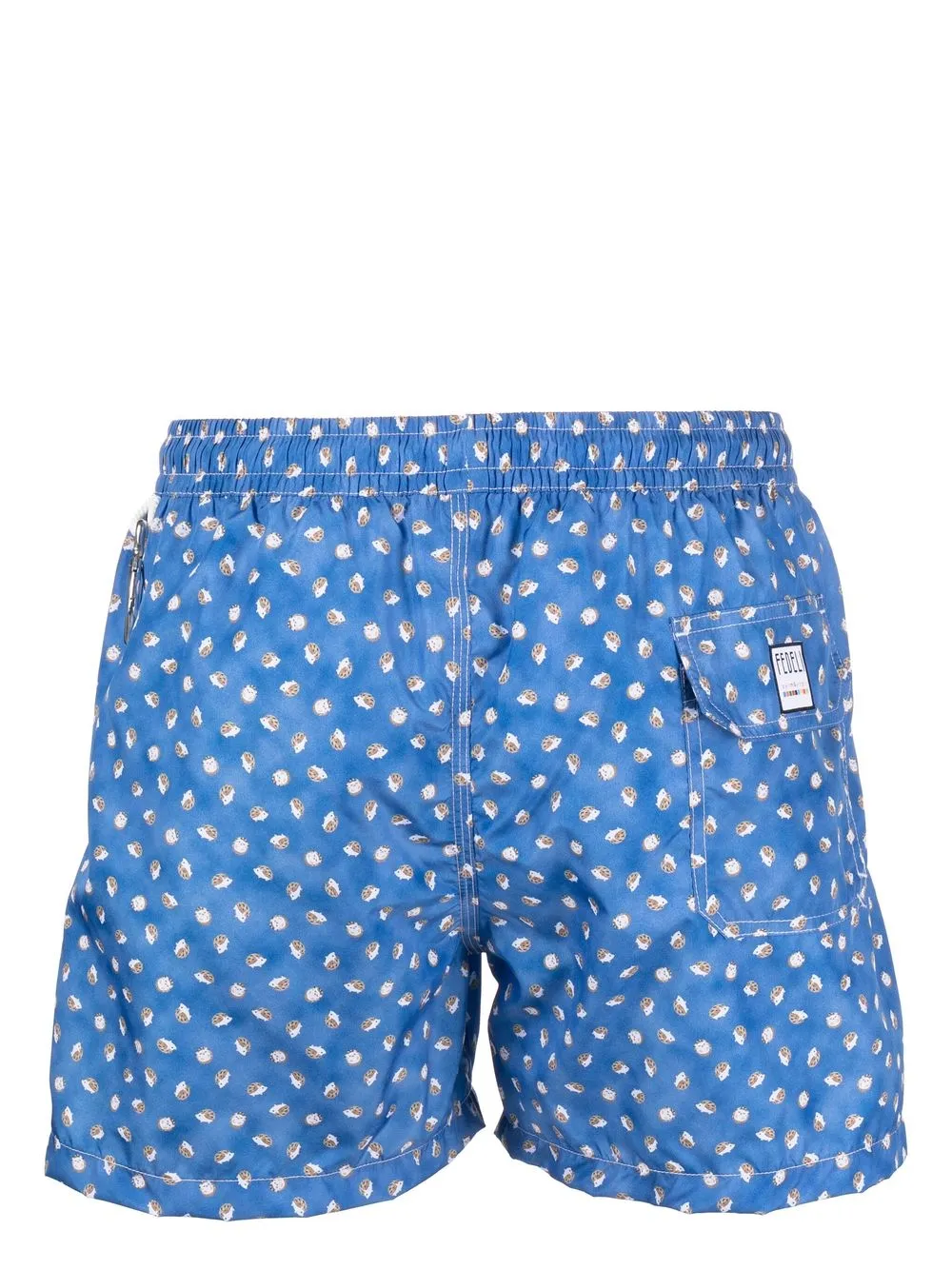Fedeli Zwembroek met print - Blauw