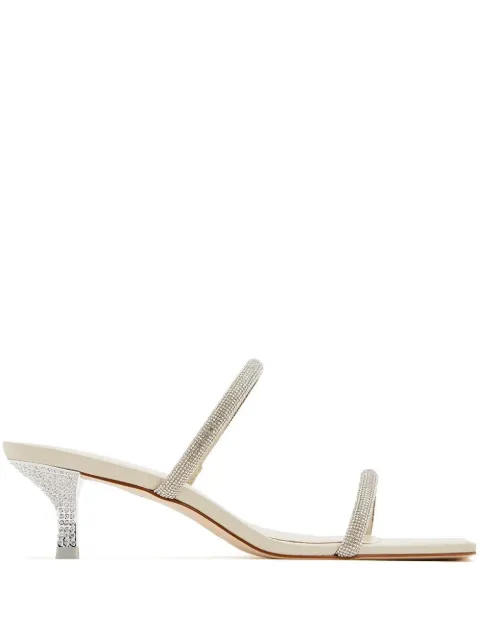 Cult Gaia - rhinestone-embellishment 50mm sandals