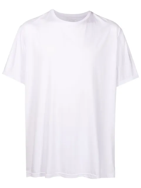 À La Garçonne Camiseta x Malwee com estampa de logo posterior