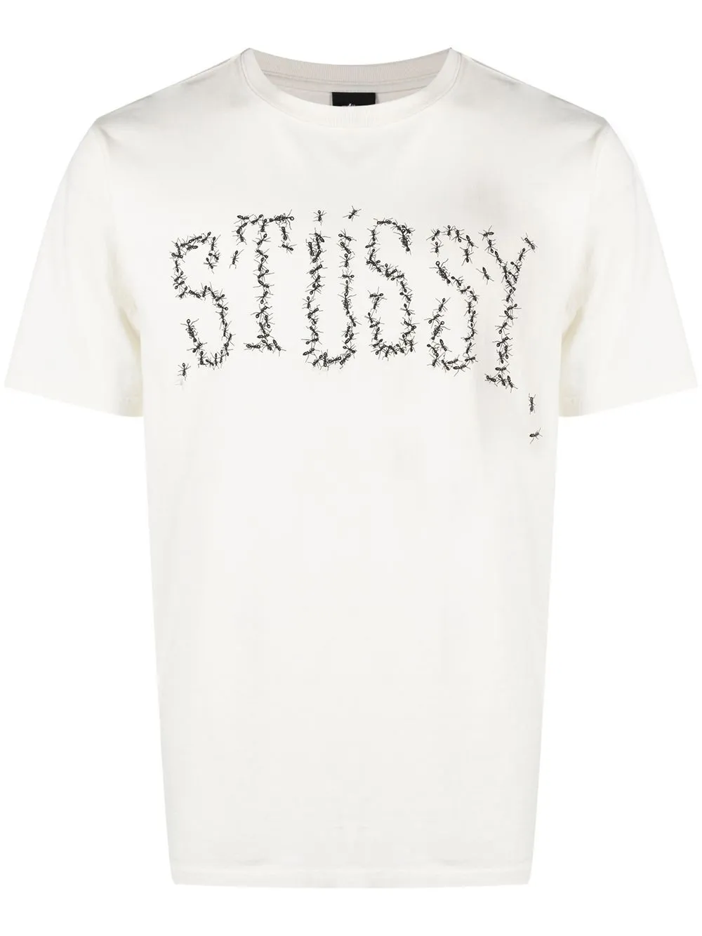 

Stüssy ants-logo T-shirt - White