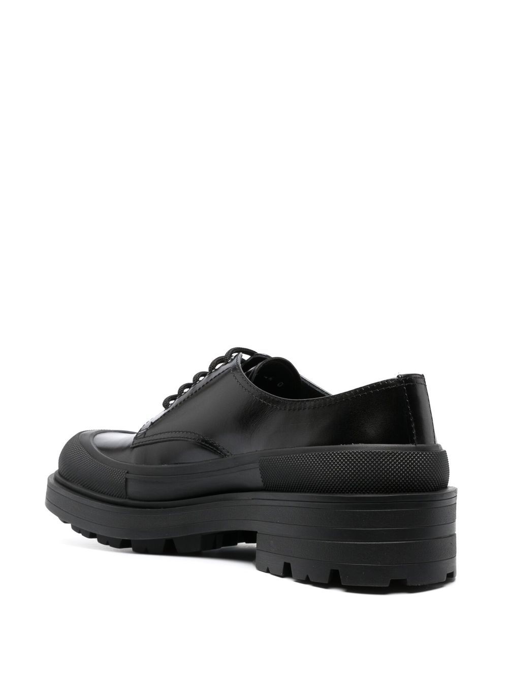 Alexander McQueen lug-sole leather Derby shoes Men