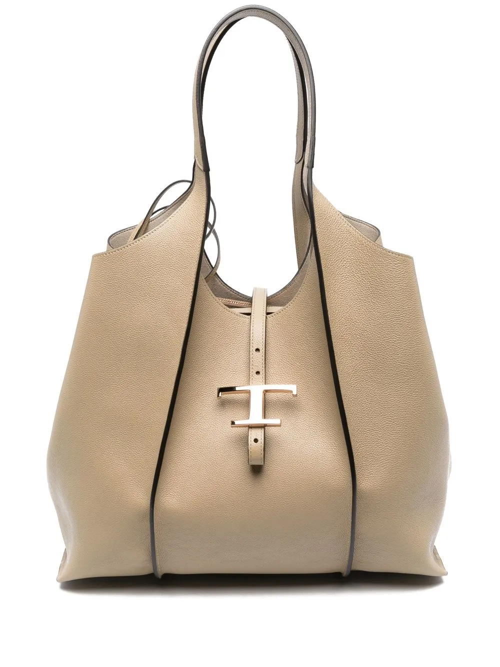 

Tod's logo-plaque shoulder bag - Neutrals