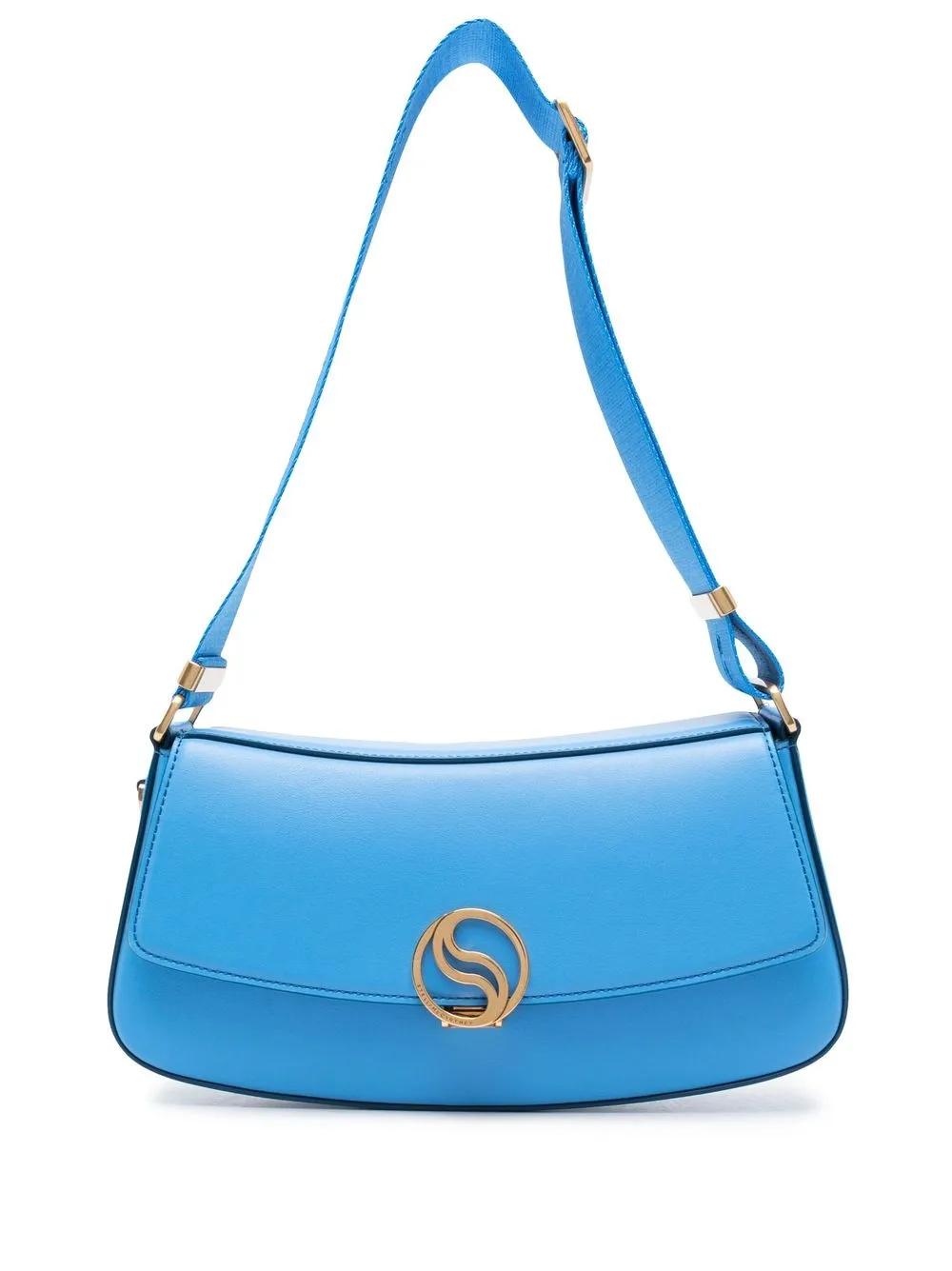 

Stella McCartney foldover-top shoulder bag - Blue