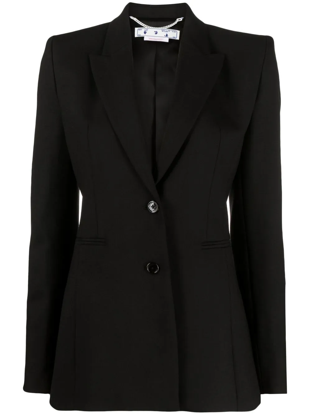 

Off-White tailored single-breasted blazer - Black