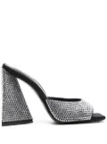 The Attico Devon 115mm sandals - Black