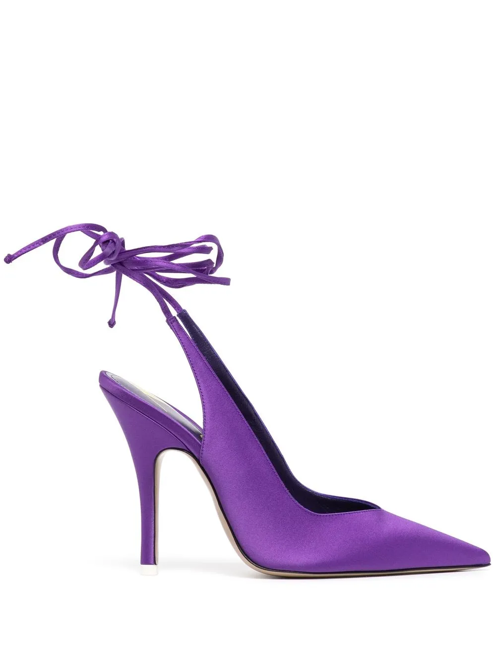 

The Attico Venus pointed pumps - Purple