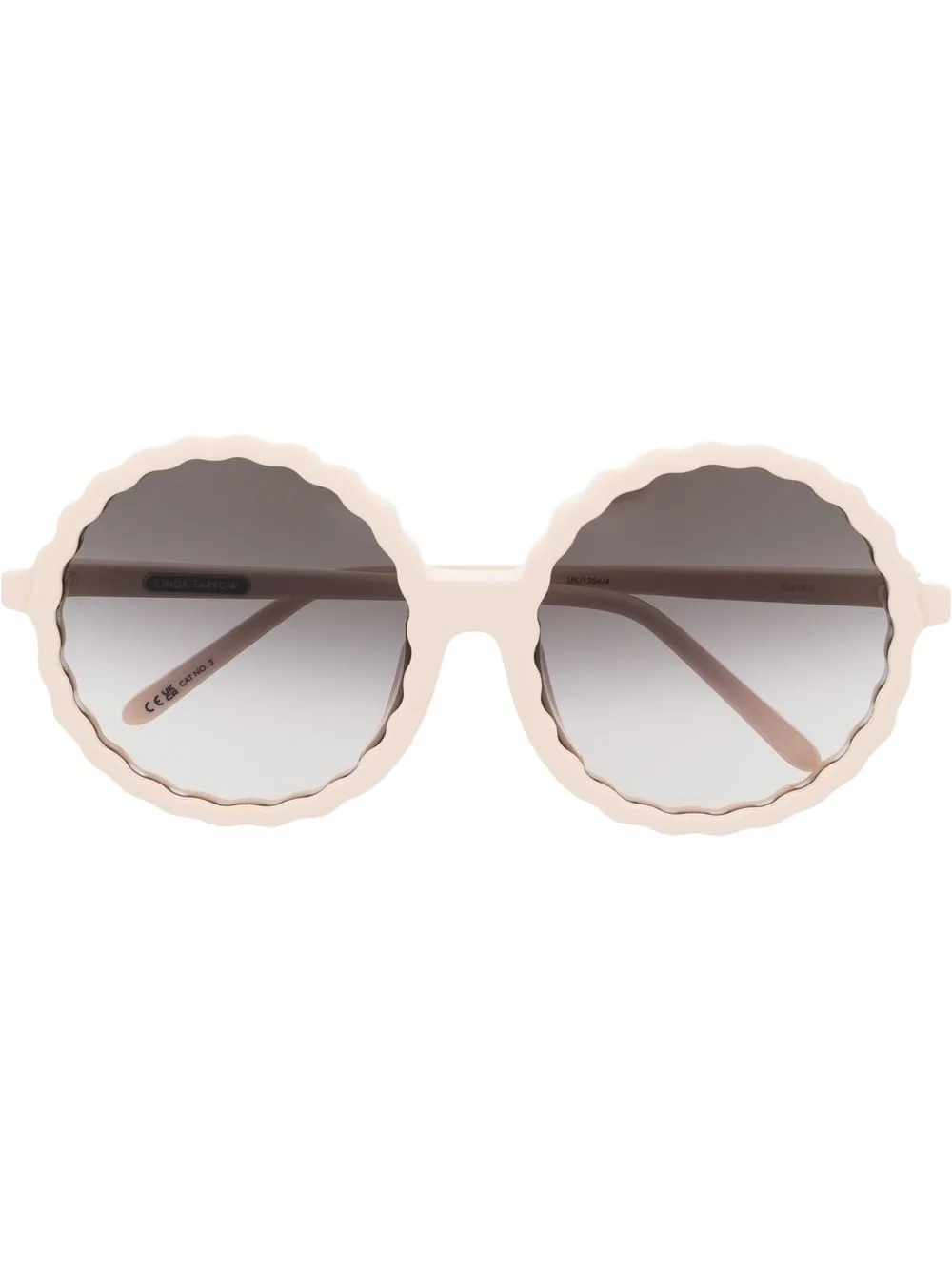 

Linda Farrow lentes de sol Nova LFL 1354 - Neutro