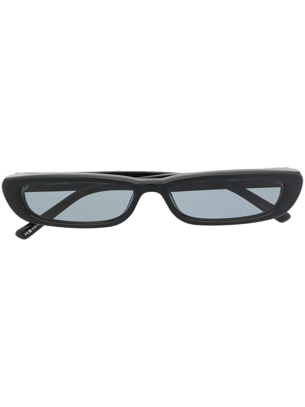 

Linda Farrow narrow-frame sunglasses - Black